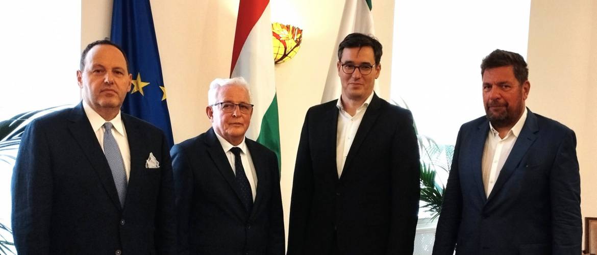 Budapest főpolgármesterével tárgyalt dr. Grósz Andor és Mester Tamás